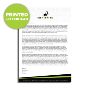 Letterhead Letterhead