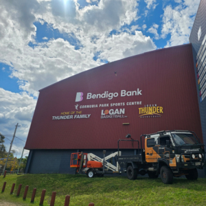 Logan Thunder Fitout - Bendigo Bank