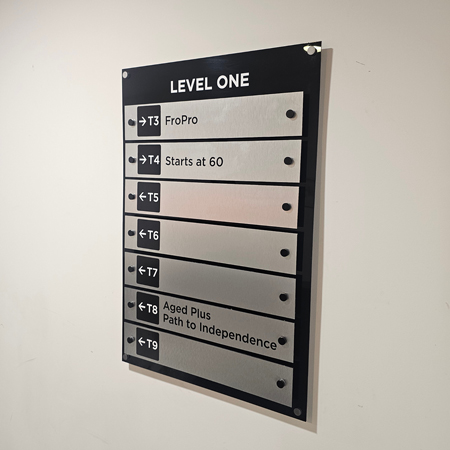 Acrylic Directory Board