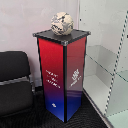 Lions FC - Custom Plinth