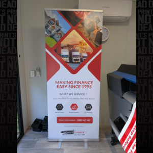 Network Finance - Pull-Up Banner