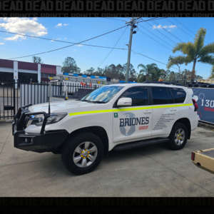 Briones Group - Prado vehicle decals Briones Group - Prado vehicle decals