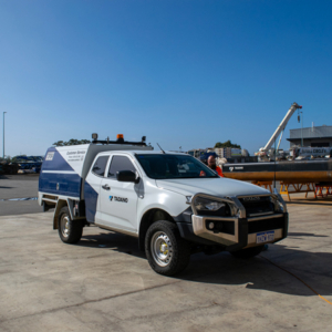 Tadano rebrand - ute decal