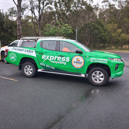 Express Recycling - Full Vehicle Wrap