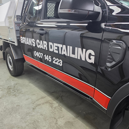 Brian's Car Detailing - Vehicle Decals