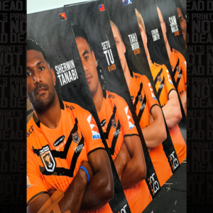 Brisbane Tigers changeroom corflutes Brisbane Tigers changeroom corflutes