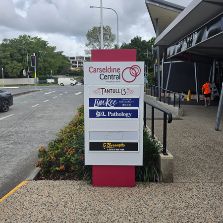 Retail signage removal