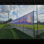 Richland Lions FC fence mesh banner Richland Lions FC fence mesh banner