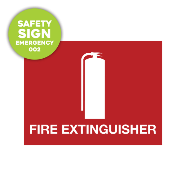 Safety Sign: fire extinguisher