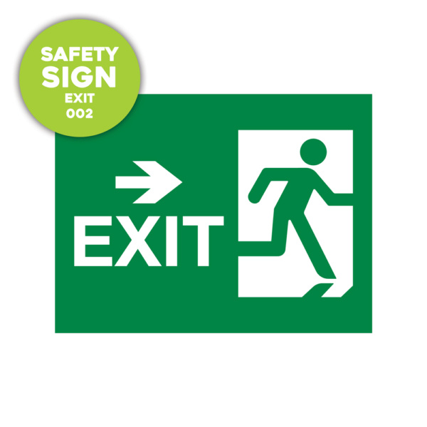 Safety Sign: exit