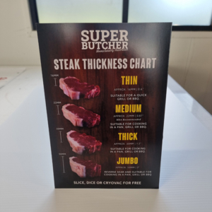 Super Butcher - Counter Card