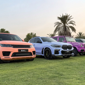 Vehicles wrapped in Avery Dennison