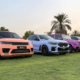 Vehicles wrapped in Avery Dennison