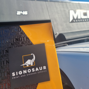 A Signosaur presentation folder
