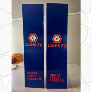Lions FC - Bollard Covers