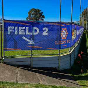Lions FC - Fence Mesh